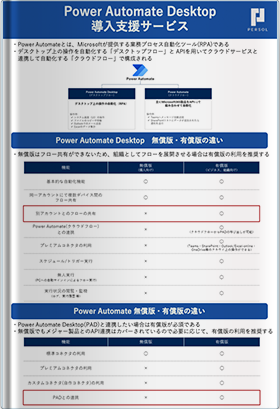 Power Automate Desktop導入支援サービス